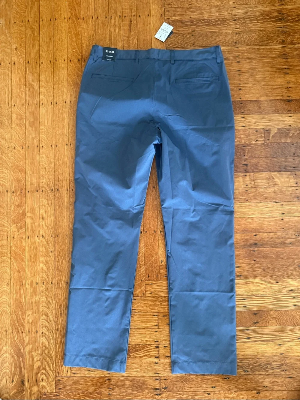 J. Crew Men's Straight Flex Chino Pants Blue